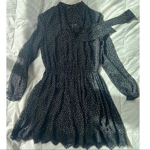 Wyatt Polka Dot Cocktail Dress